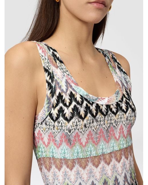 Missoni White Long Dress