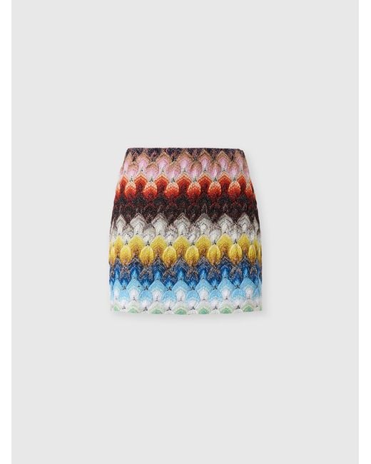 Missoni White Mini Skirt