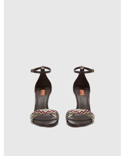 Missoni White Sandals