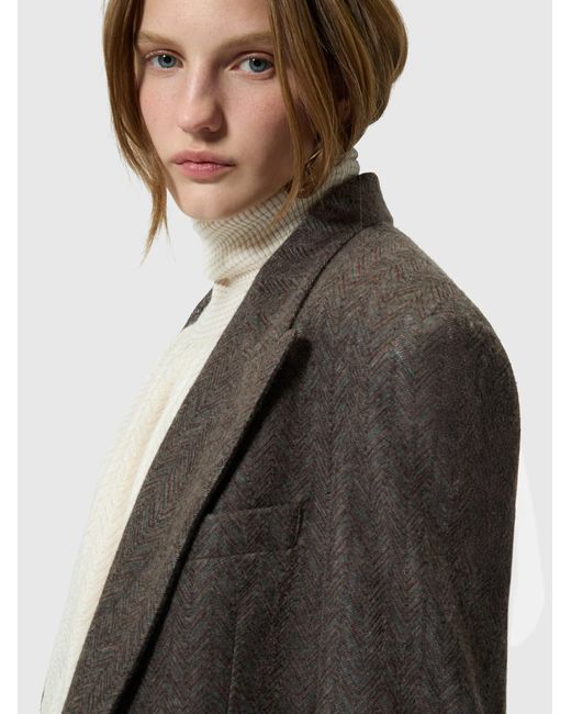 Missoni Multicolor Peak-Lapel Blazer