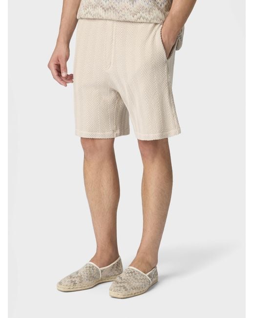 Missoni Natural Bermuda Shorts for men