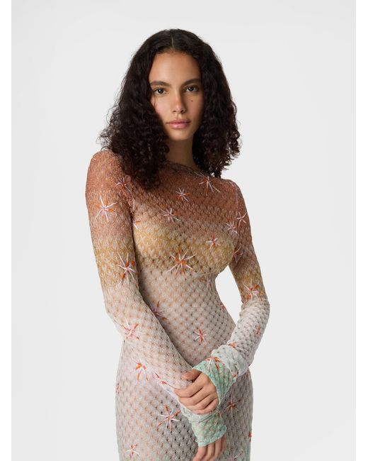 Missoni Natural Long Cover-Up Dress