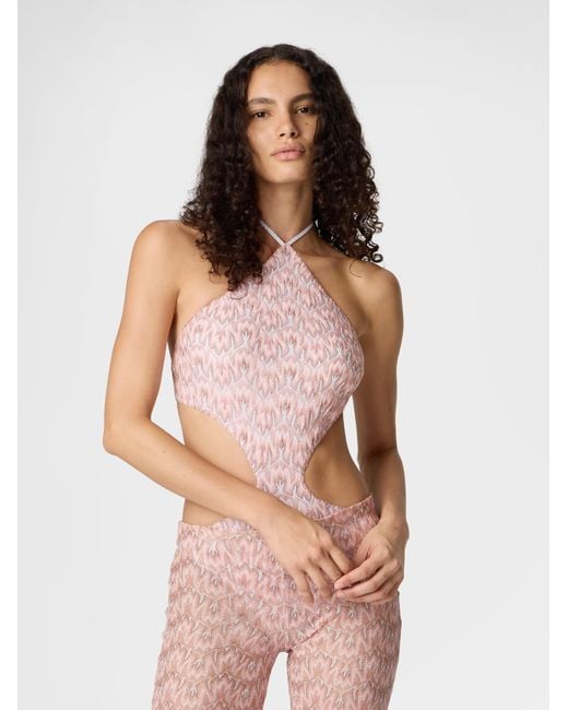 Missoni Pink Flared Trousers