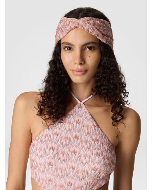 Missoni Pink Headband