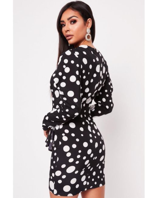 misspap polka dot dress