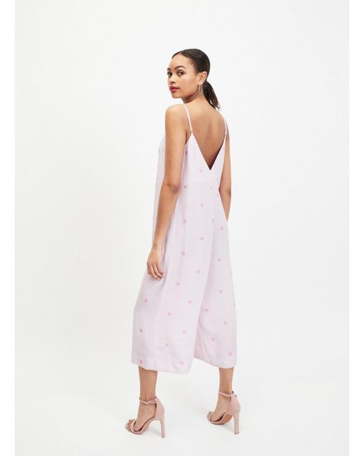 polka dot jumpsuit miss selfridge