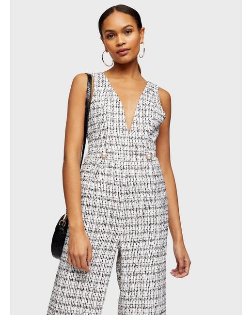 miss selfridge pinny jumpsuit