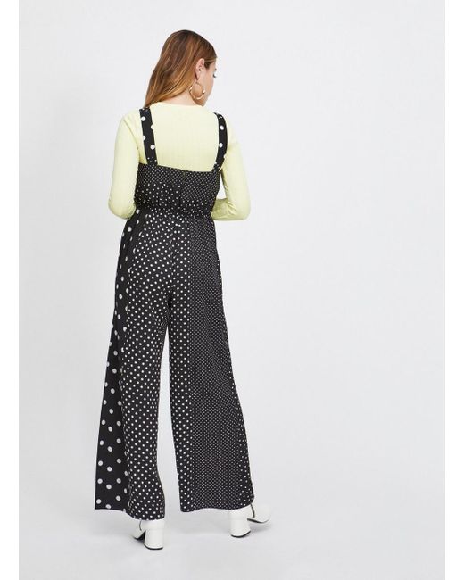 miss selfridge pinny jumpsuit