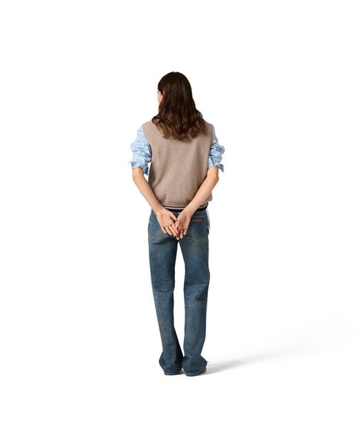 Miu Miu Natural Cashmere Vest