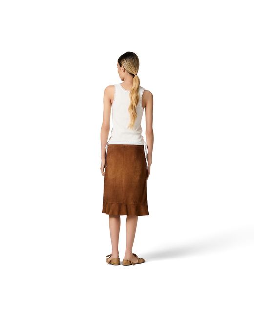 Miu Miu White Cotton Top