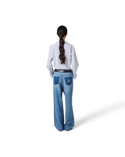 Miu Miu Blue Denim Jeans