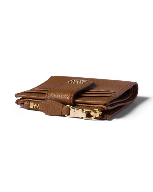 Miu Miu Brown Small Leather Wallet