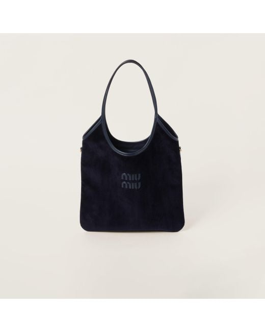 Miu Miu Blue Ivy Corduroy Bag