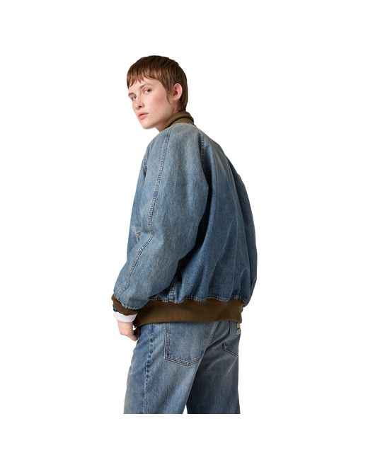 Miu Miu Blue Denim Blouson Jacket