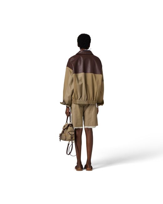 Miu Miu Natural Chino Bermudas
