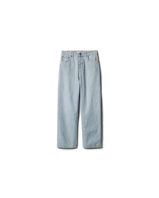 Miu Miu Blue Chambray Jeans
