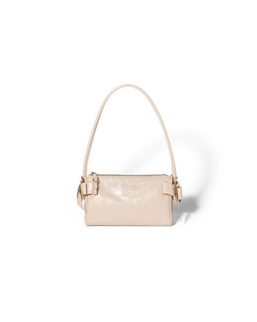 Pouch di Miu Miu in White
