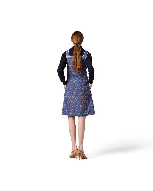 Miu Miu Blue Poplin Dress