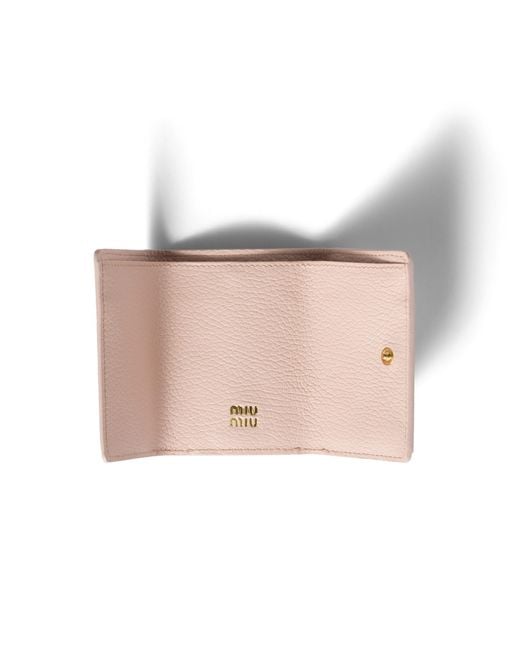 Miu Miu Multicolor Small Leather Wallet