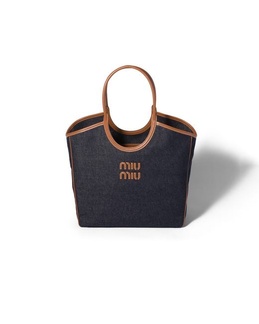 Miu Miu Blue Ivy Denim Bag