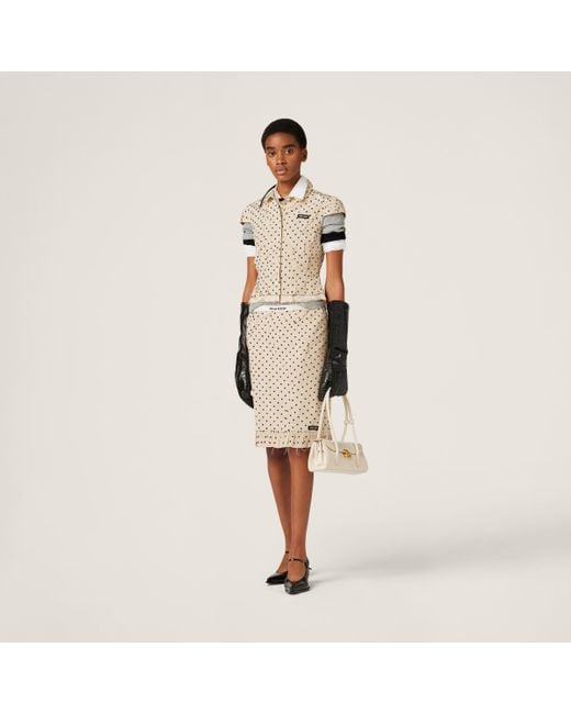 ミニスカート Miu Miu Printed Crepe Mini Skirt Miu Miu // Multicolour Plaid Mini Skirt – VSP Consignment