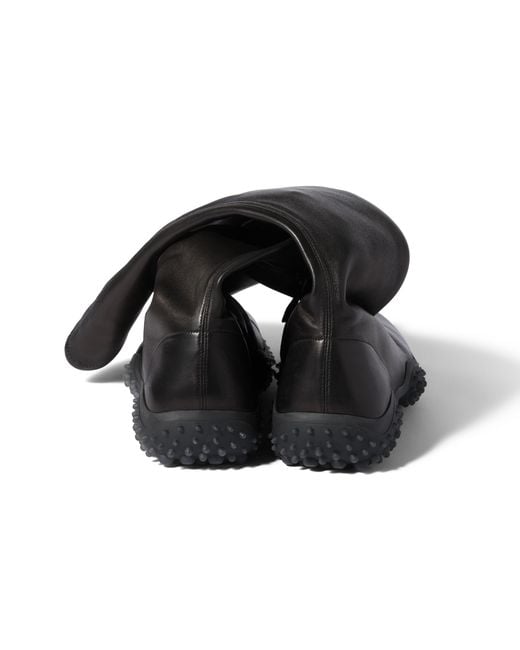 Miu Miu Black Stretch Nappa Leather Boots