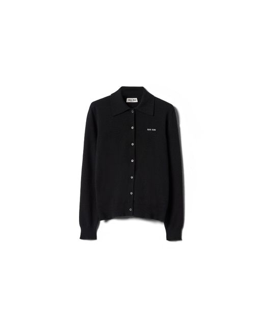 Miu Miu Black Sweaters