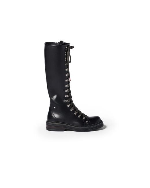 Miu Miu Black Leather Boots