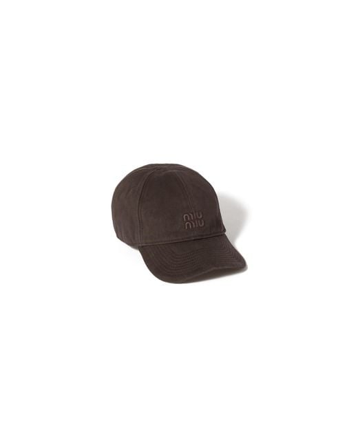 Miu Miu Multicolor Drill Baseball Cap