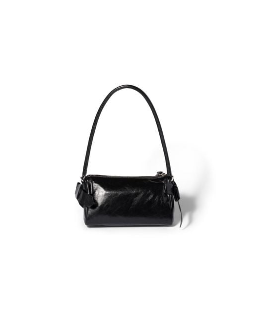 Miu Miu Black Shiny Leather Pouch