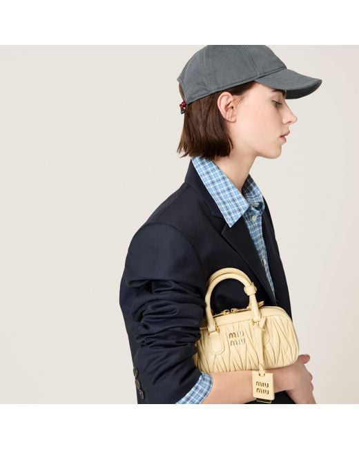 ★MIUMIU ARCADIE MATELASSE LEATHER MINI BAG アルカディミニ Miu Miu Arcadie Matelasse Nappa Bag | TikTok