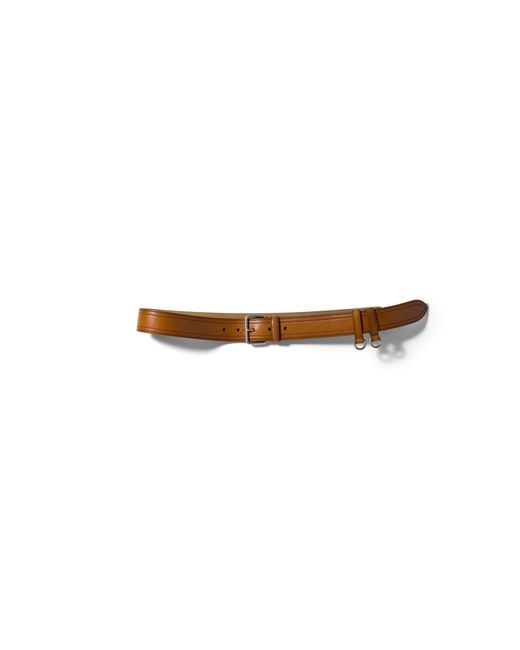 Miu Miu White Leather Belt
