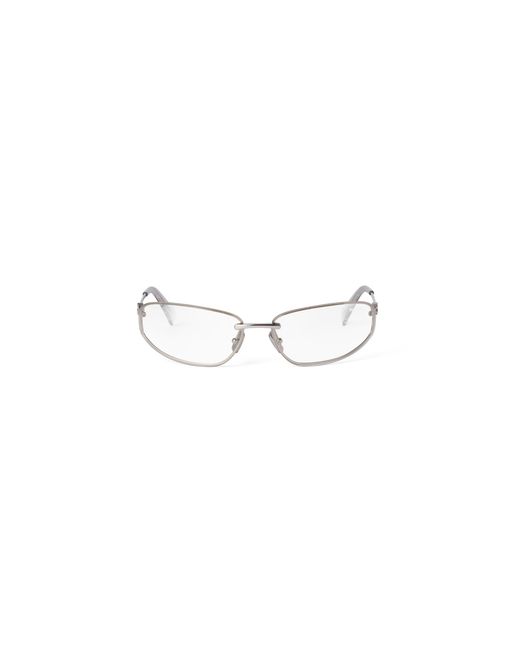 Miu Miu Natural Runway Metal Frame Sunglasses