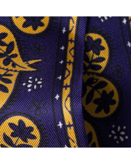 Miu Miu Multicolor Printed Twill Scarf