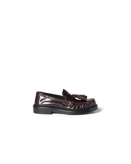 Miu Miu Black Tassel Loafers
