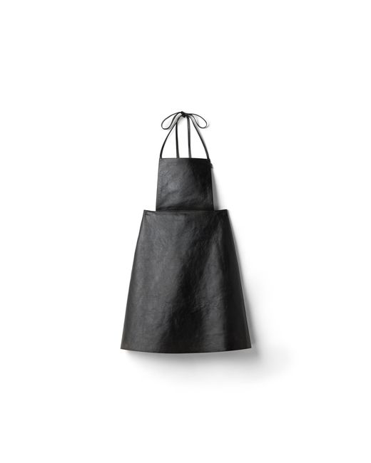 Miu Miu Black Leather Apron