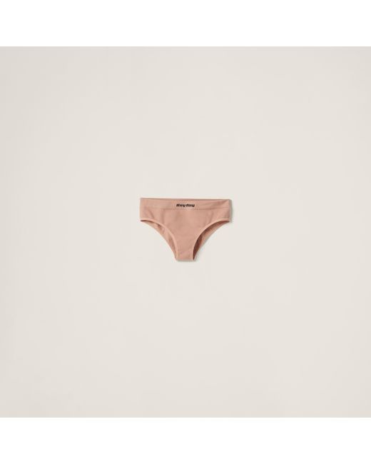 Miu Miu Pink Seamless Panties