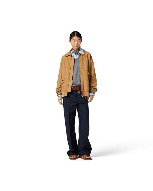 Miu Miu Brown Suede Jacket
