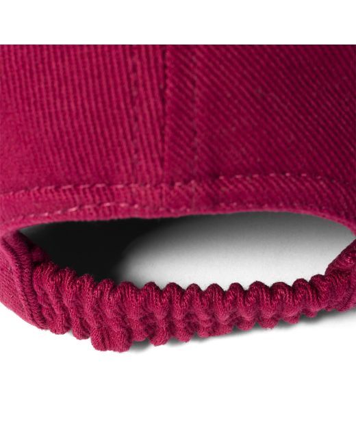 Miu Miu Purple Drill Baseball Cap