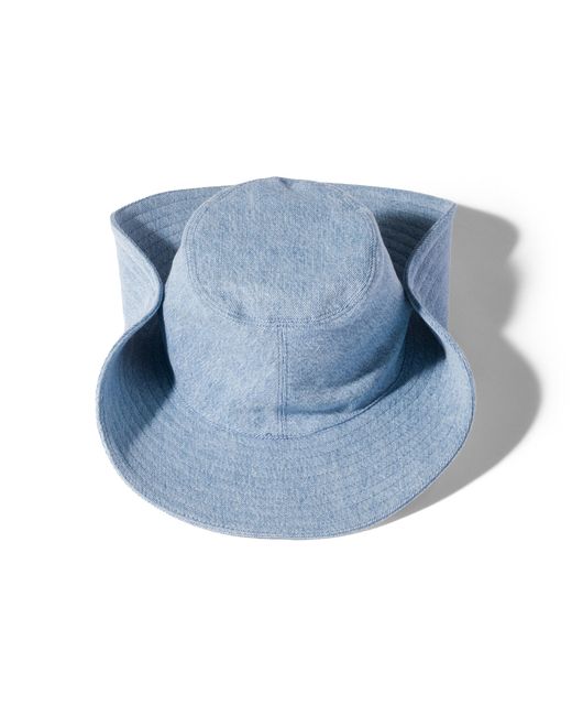 Miu Miu Blue Denim Cowboy Hat