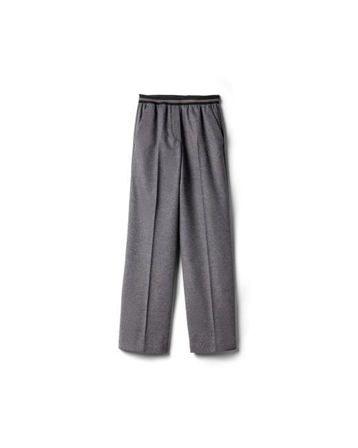 Miu Miu Gray Velour Joggers