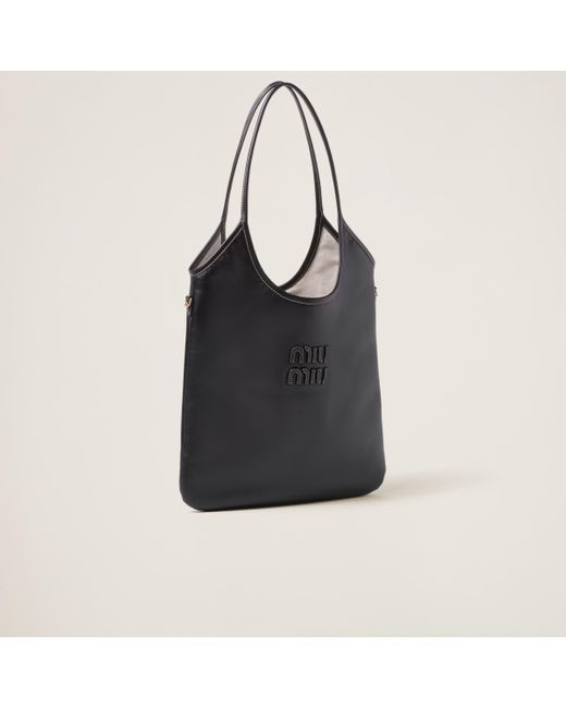 Miu Miu Black Ivy Leather Bag