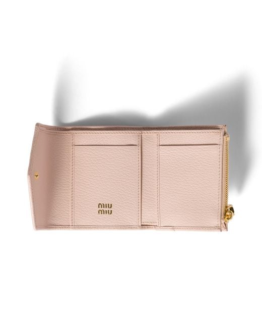 Miu Miu Multicolor Small Leather Wallet