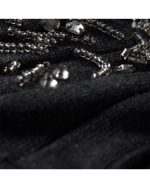 Miu Miu Black Silk Socks