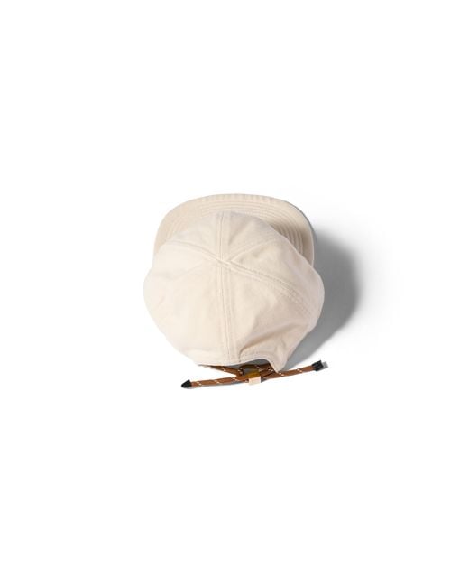 Miu Miu White Denim Baseball Cap