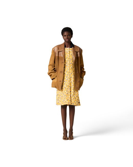 Miu Miu Brown Suede Jacket
