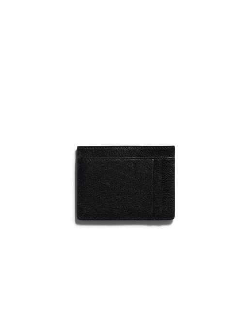 Miu Miu Black Leather Card Holder