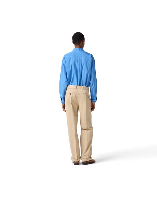 Miu Miu Natural Old Gabardine Pants