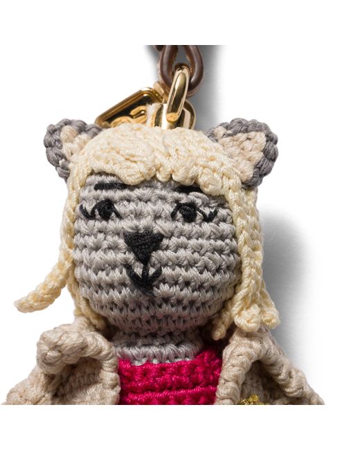 Miu Miu Pink Technical Yarn Trick