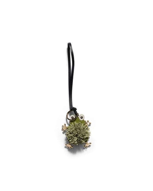 Miu Miu Metallic Leather Key Ring Trick